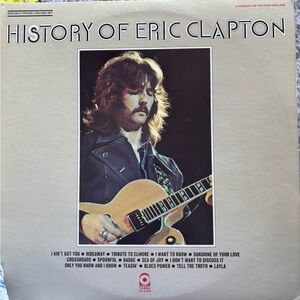 History of Eric Clapton LP